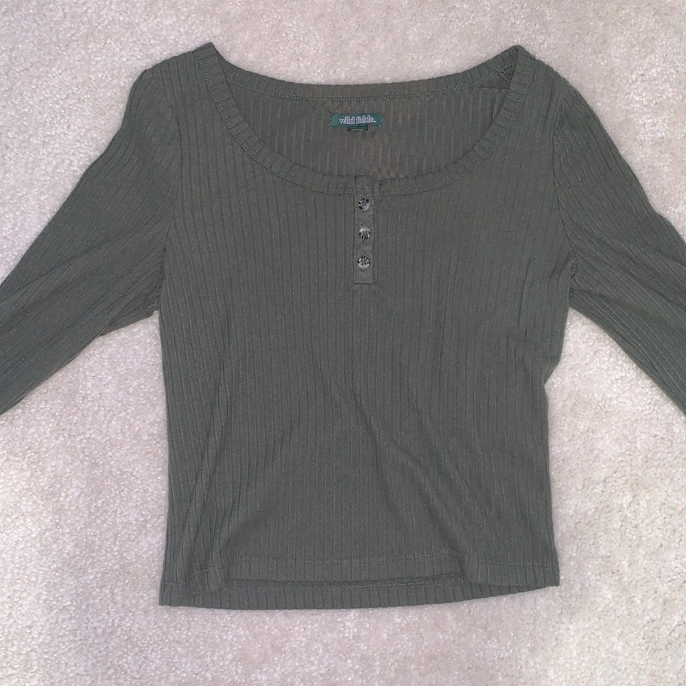 Dark green top